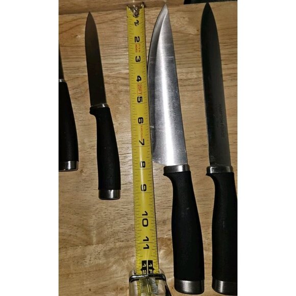 5 Lot: Knife Set Hamilton Forge 4pc &1 Precision - Picture 6 of 10